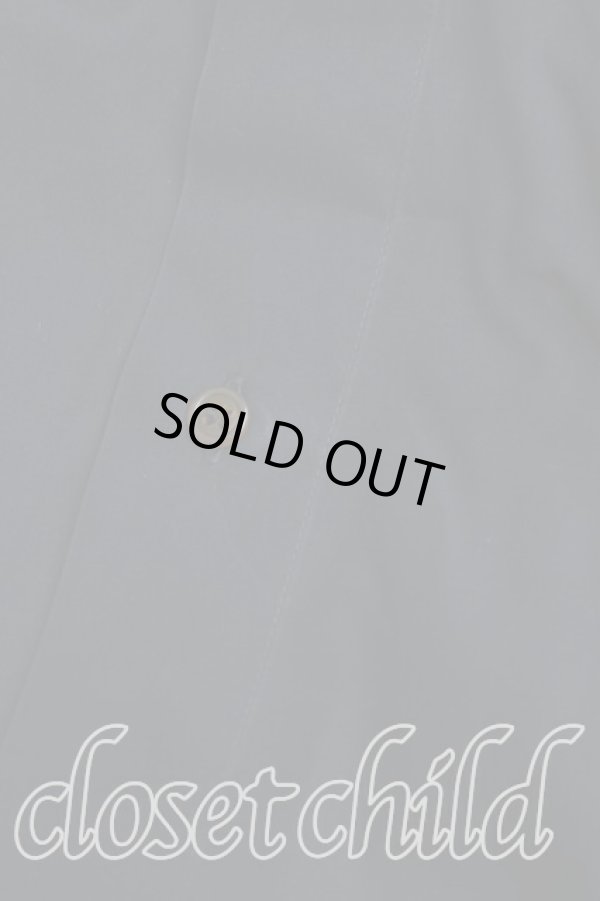 画像6: ヴィヴィアンウエストウッド MAN 中古 / オーブ刺繍クレリックシャツ 48（メンズL相当） 黒  H-25-10-19-036-bl-OD-ZH (6)