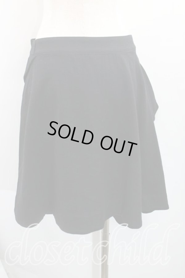 画像2: ヴィヴィアンウエストウッド 中古 / ウールフラップスカート 1(7号相当) 黒  H-25-10-19-046-sk-IN-ZH (2)