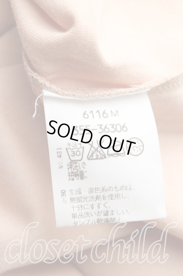 画像4: ヴィヴィアンウエストウッド MAN 中古 / カラーオーブ刺繍Tシャツ XL ベージュ  H-25-10-19-048-ts-OD-ZH (4)