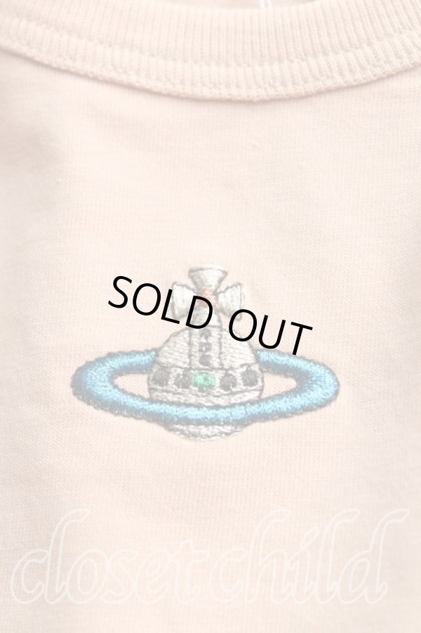 画像6: ヴィヴィアンウエストウッド MAN 中古 / カラーオーブ刺繍Tシャツ XL ベージュ  H-25-10-19-048-ts-OD-ZH (6)