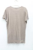 画像2: ヴィヴィアンウエストウッド MAN 中古 / グラフティオーブ刺繍Tシャツ 46（メンズM相当） 茶  H-25-10-19-049-ts-OD-ZH (2)