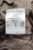 画像4: ヴィヴィアンウエストウッド MAN 中古 / グラフティオーブ刺繍Tシャツ 46（メンズM相当） 茶  H-25-10-19-049-ts-OD-ZH (4)