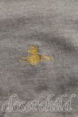 画像6: ヴィヴィアンウエストウッド MAN 中古 / グラフティオーブ刺繍Tシャツ 46（メンズM相当） 茶  H-25-10-19-049-ts-OD-ZH (6)