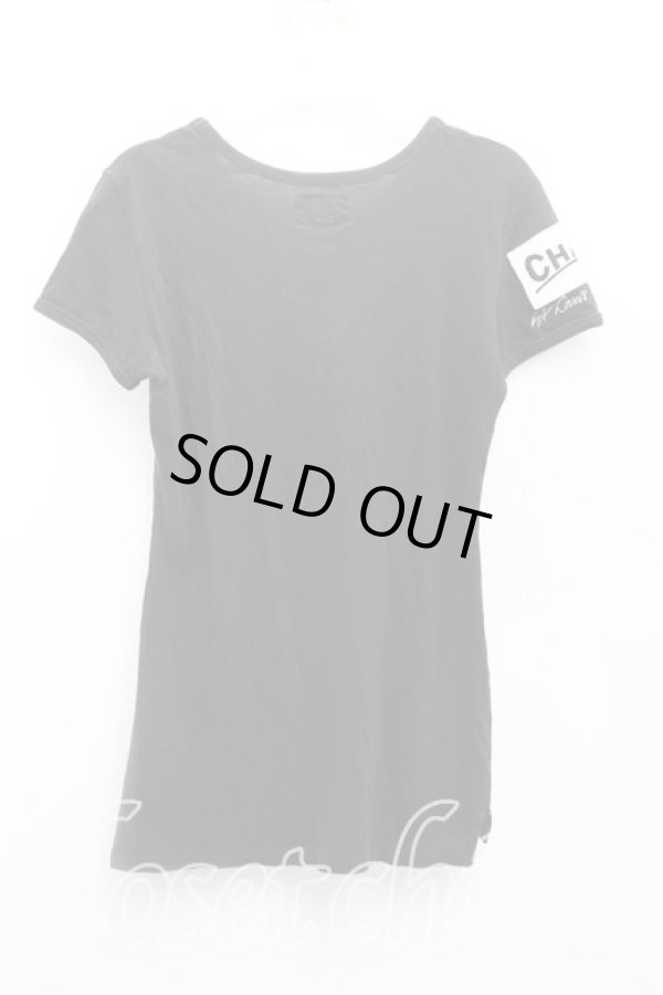 画像2: ヴィヴィアンウエストウッド Anglomania and Lee 中古 / ARワッペンTシャツ XS 黒  H-25-10-19-051-ts-IN-ZH (2)