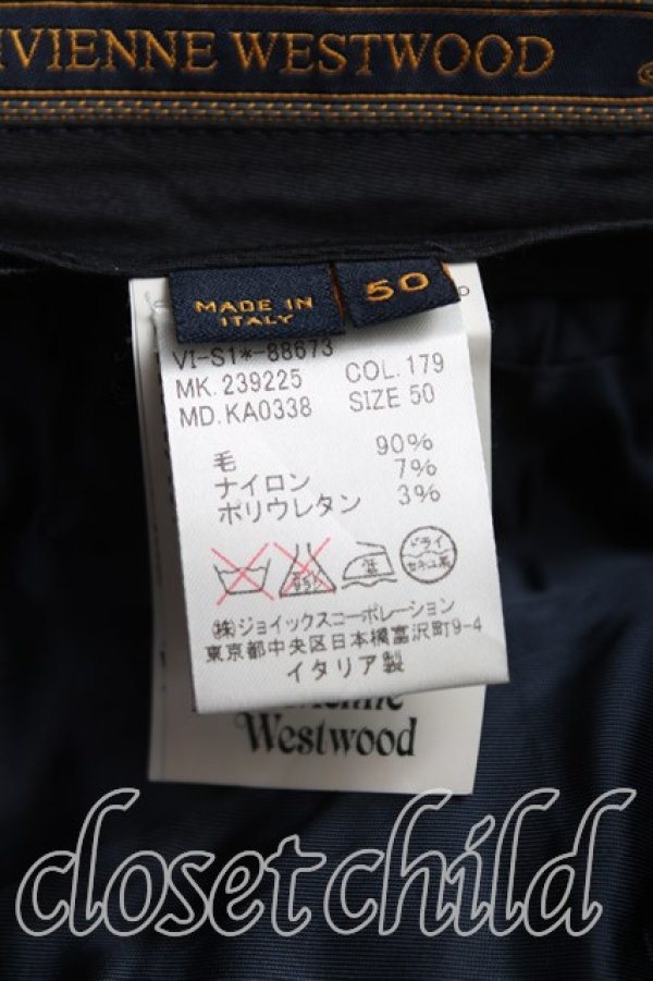 画像3: ヴィヴィアンウエストウッド MAN 中古 / タータンチェックスラックス 50（メンズXL相当） ボルドー  H-25-10-19-006-pa-OD-ZH (3)