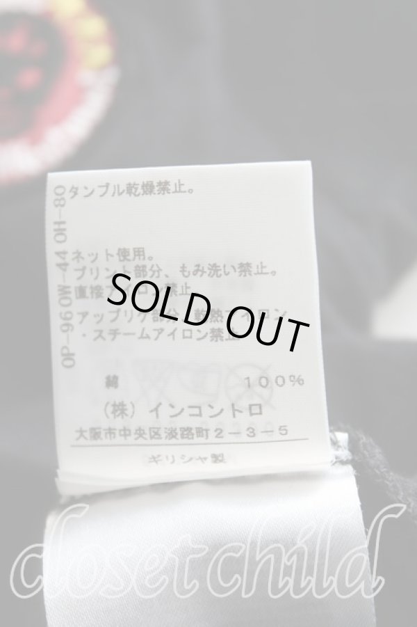 画像5: ヴィヴィアンウエストウッド Anglomania and Lee 中古 / ARワッペンTシャツ XS 黒  H-25-10-19-051-ts-IN-ZH (5)