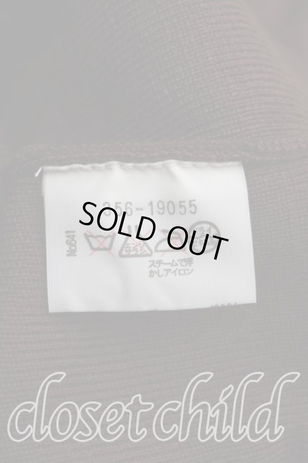 画像4: ヴィヴィアンウエストウッド 中古 / カラーオーブ刺繍ポロニット S 茶  H-25-10-19-052-to-OD-ZH (4)