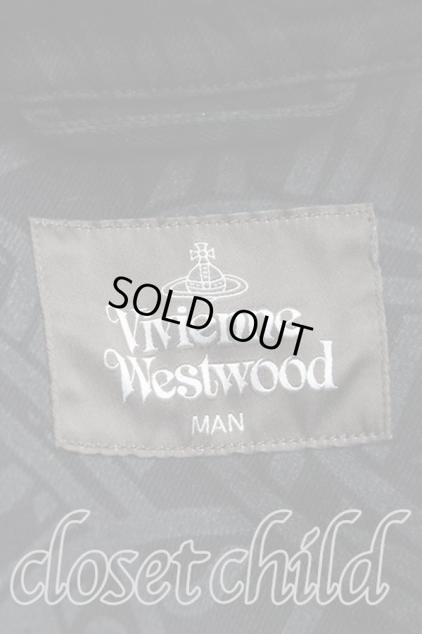 画像3: ヴィヴィアンウエストウッド MAN 中古 / TANGLED ORBジャケット FREE 黒  H-25-10-19-001-jc-OD-ZH (3)