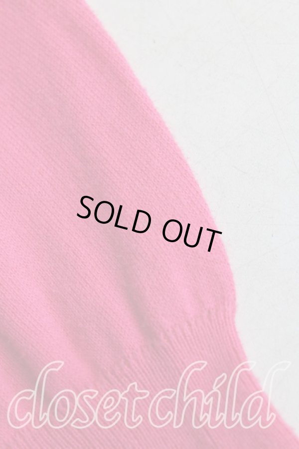 画像8: ヴィヴィアンウエストウッド 中古 / カラーオーブ刺繍カーディガン L ピンク  H-25-10-19-054-to-OD-ZH (8)