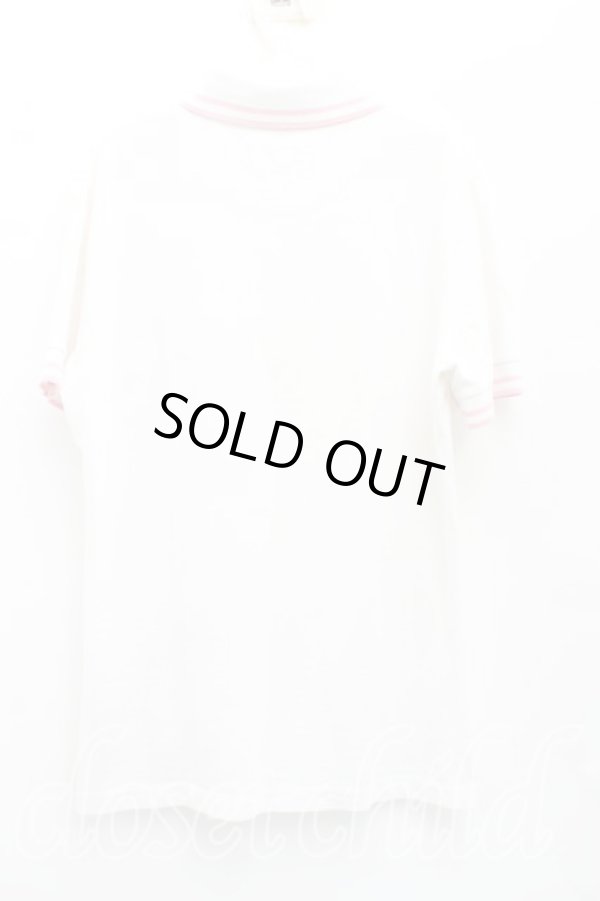 画像2: ヴィヴィアンウエストウッド MAN 中古 / カラーオーブ刺繍ポロシャツ M 白  H-25-10-19-055-to-OD-ZH (2)