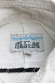 画像3: ヴィヴィアンウエストウッド MAN 中古 / ユニバーシティポロカットソー 46（メンズM相当） 黒ｘ薄灰  H-25-10-19-057-to-OD-ZH (3)