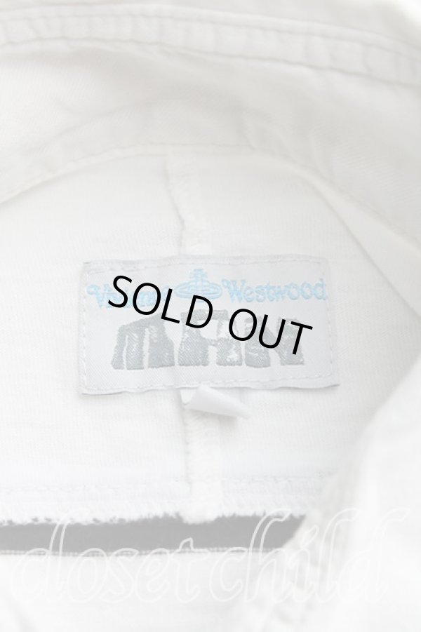 画像3: ヴィヴィアンウエストウッド MAN 中古 / ユニバーシティポロカットソー 46（メンズM相当） 黒ｘ薄灰  H-25-10-19-057-to-OD-ZH (3)