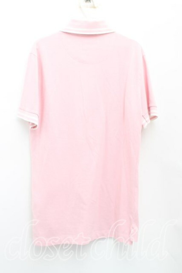 画像2: ヴィヴィアンウエストウッド MAN 中古 / アングロフィリア刺繍ポロシャツ M ピンク  H-25-10-19-058-to-OD-ZH (2)