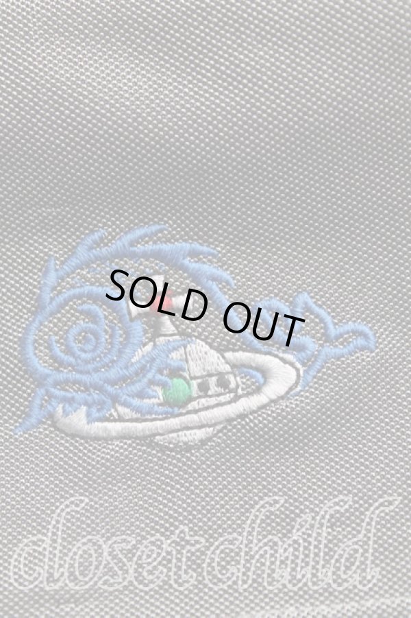 画像6: ヴィヴィアンウエストウッド MAN 中古 / オーブ刺繍ポロシャツ 48（メンズL相当） シルバー  H-25-10-19-059-to-OD-ZH (6)