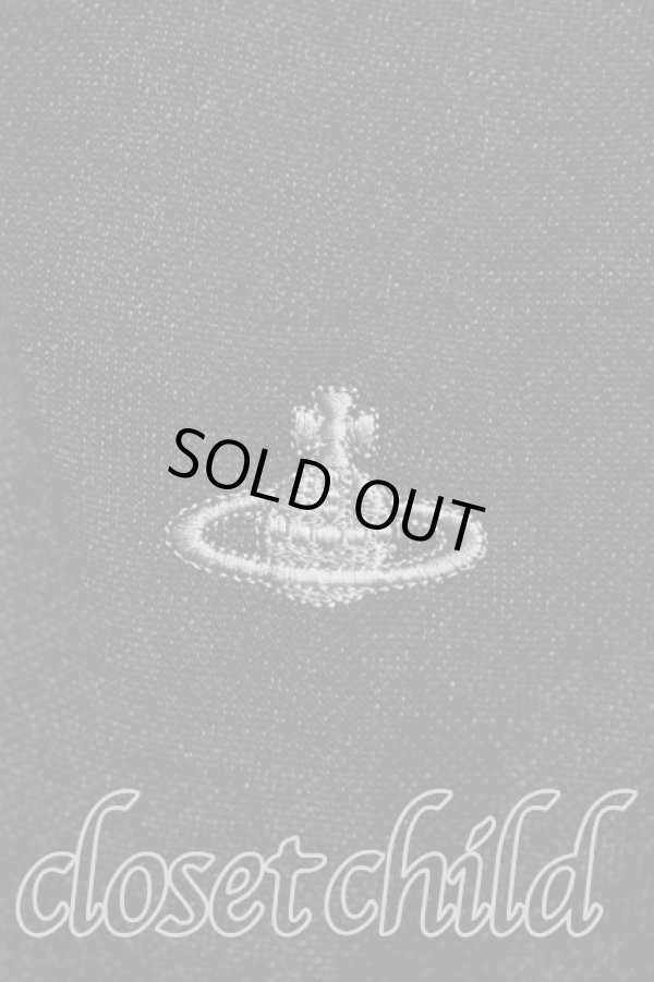 画像6: ヴィヴィアンウエストウッド 中古 / 単色オーブ刺繍パーカー 2（9号相当） 黒  H-25-10-19-060-to-OD-ZH (6)