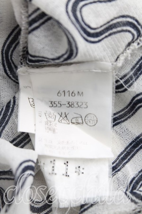 画像4: ヴィヴィアンウエストウッド MAN 中古 / スクイグルカットソー L 紺  H-25-10-19-063-to-OD-ZH (4)