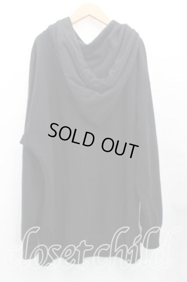 画像2: ヴィヴィアンウエストウッド 中古 / コットン裏起毛RED LABEL BEARフーディー 00(ワンサイズ) 黒  H-25-10-19-065-to-IN-ZH (2)