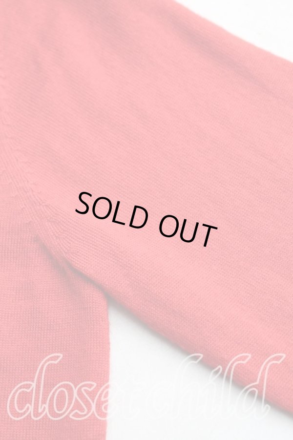 画像6: ヴィヴィアンウエストウッド 中古 / エッセンシャルオーブ刺繍カーディガン 2(9号相当) 赤  H-25-10-19-066-to-IN-ZH (6)