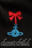 画像6: ヴィヴィアンウエストウッド 中古 / エッセンシャルオーブ刺繍カーディガン 1(7号相当) 黒  H-25-10-19-067-to-IN-ZH (6)