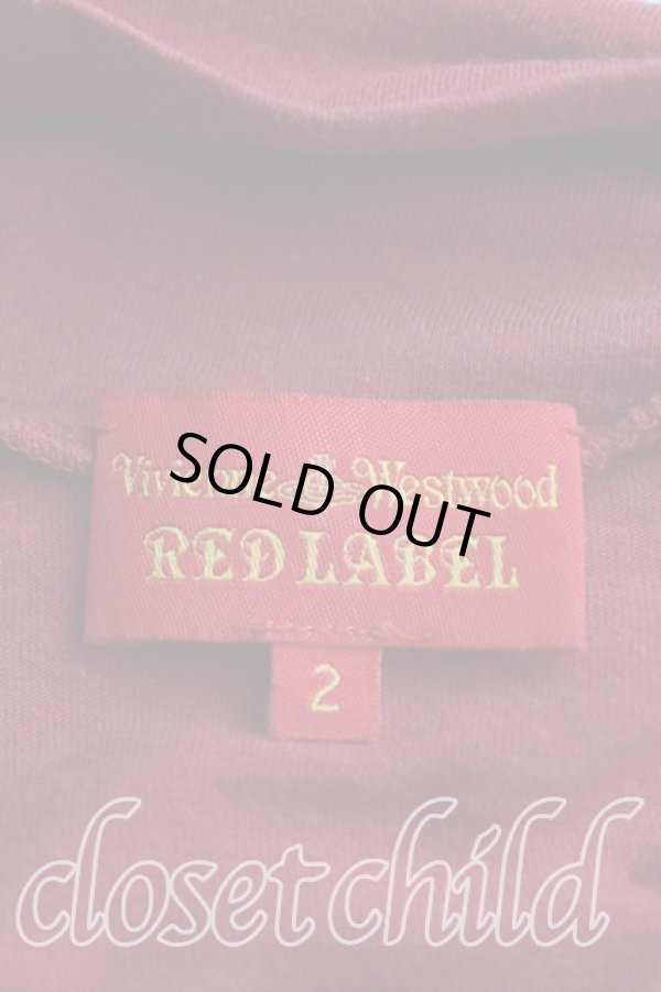 画像3: ヴィヴィアンウエストウッド 中古 / STCRM IN A TEACUPトップス 2(9号相当) 赤  H-25-10-19-068-to-IN-ZH (3)