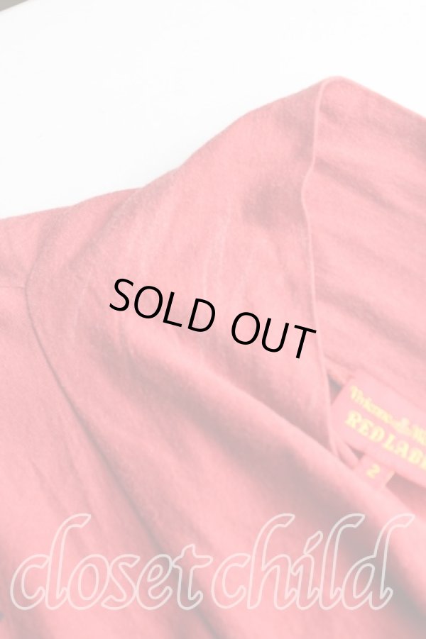 画像6: ヴィヴィアンウエストウッド 中古 / STCRM IN A TEACUPトップス 2(9号相当) 赤  H-25-10-19-068-to-IN-ZH (6)