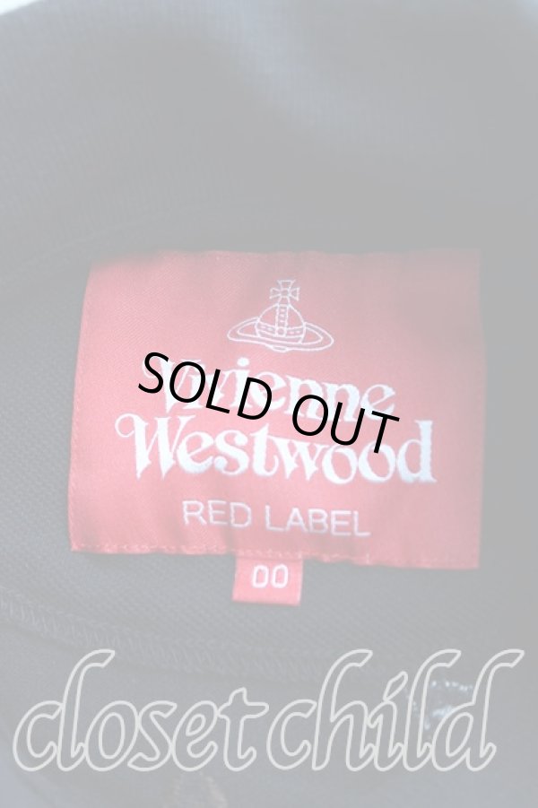 画像3: ヴィヴィアンウエストウッド 中古 / ハート&アスタリスク刺繍ポロ 00(ワンサイズ) 黒  H-25-10-19-069-to-IN-ZH (3)