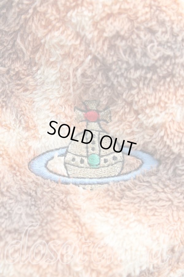 画像7: ヴィヴィアンウエストウッド 中古 / レオパードパイル地ハンドバッグ  茶  H-25-10-19-073-ba-IN-ZH (7)