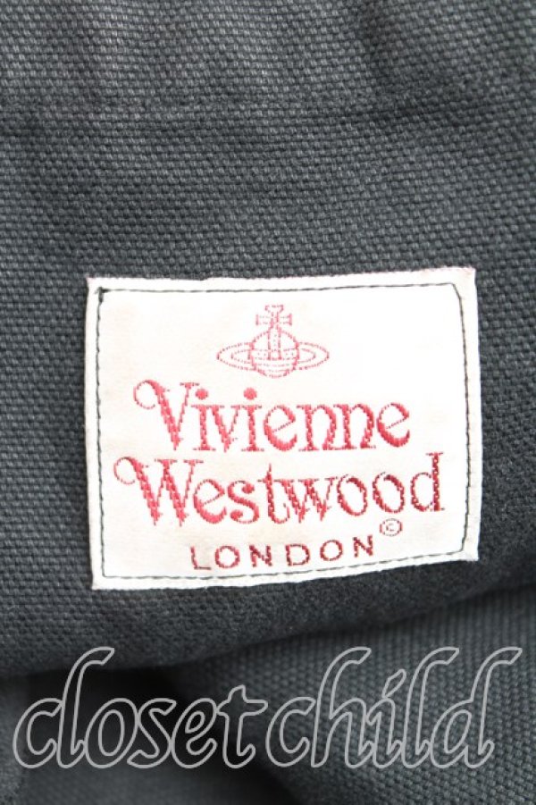 画像3: ヴィヴィアンウエストウッド 中古 / アナーキートートバッグ  黒  H-25-10-19-074-ba-OD-ZH (3)