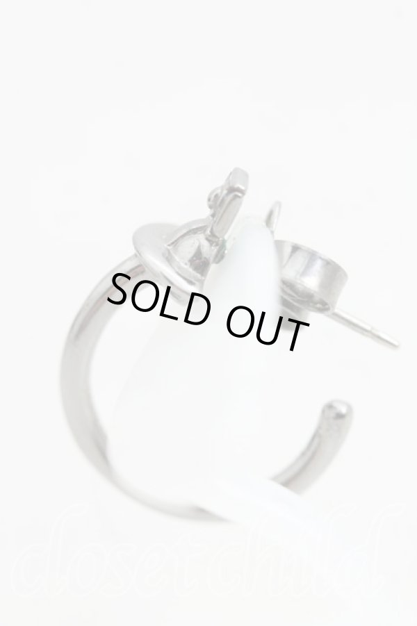 画像3: ヴィヴィアンウエストウッド MAN 中古 / MAN VERA SINGLE STUDピアス  ガンメタ  H-25-10-19-076-er-IN-ZH (3)