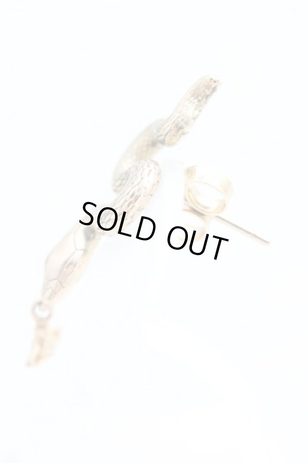 画像3: ヴィヴィアンウエストウッド MAN 中古 / MAN AVALON　SINGLE　STUDピアス  ゴールド  H-25-10-19-077-er-IN-ZH (3)