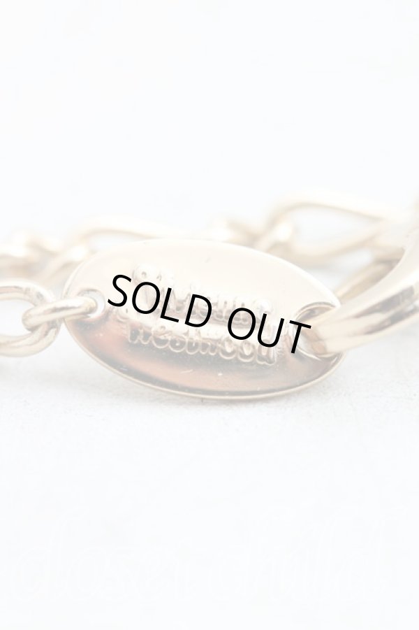 画像4: ヴィヴィアンウエストウッド 中古 / RARE MIRRORED NECKLACE  ゴールド  H-25-10-19-079-nl-IN-ZH (4)