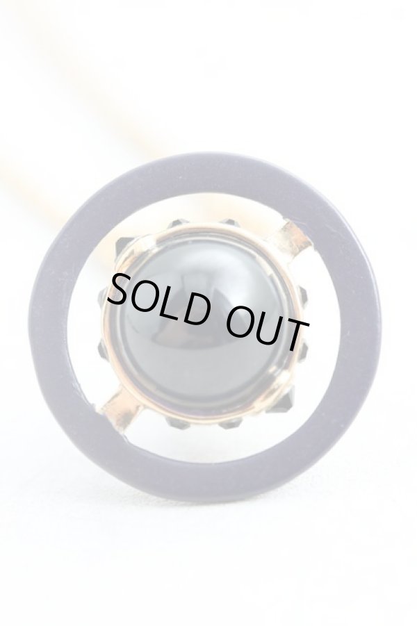 画像3: ヴィヴィアンウエストウッド 中古 / オリジナルタイニーオーブネックレス  ゴールド×ネイビー  H-25-10-19-082-nl-IN-ZH (3)