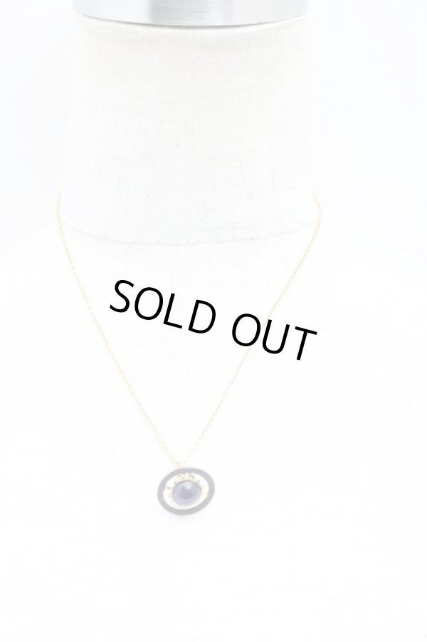 画像5: ヴィヴィアンウエストウッド 中古 / オリジナルタイニーオーブネックレス  ゴールド×ネイビー  H-25-10-19-082-nl-IN-ZH (5)