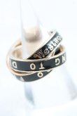 画像3: ヴィヴィアンウエストウッド 中古 / T.F.T.Lリング XS(5号相当) 黒×ゴールド  H-25-10-19-084-rg-IN-ZH (3)