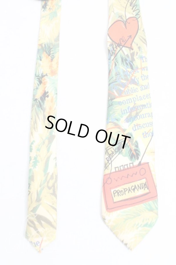 画像2: ヴィヴィアンウエストウッド MAN 中古 / プラントフラッキングナロータイ  カーキ  H-25-10-19-105-gd-OD-ZH (2)