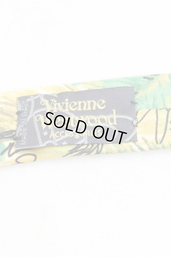 画像3: ヴィヴィアンウエストウッド MAN 中古 / プラントフラッキングナロータイ  カーキ  H-25-10-19-105-gd-OD-ZH (3)