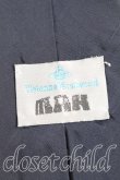 画像3: ヴィヴィアンウエストウッド MAN 中古 / フラワー刺繍ネクタイ  灰ｘ青  H-25-10-19-109-gd-OD-ZH (3)