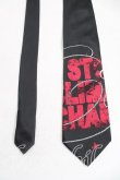 画像2: ヴィヴィアンウエストウッド MAN 中古 / STOP CLIMATEネクタイ  黒  H-25-10-19-111-gd-OD-ZH (2)
