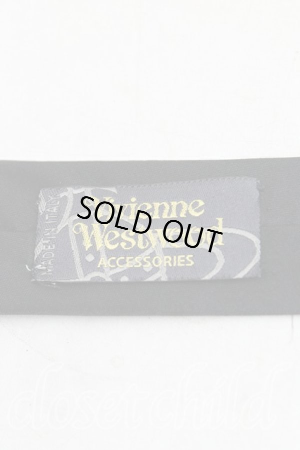 画像3: ヴィヴィアンウエストウッド MAN 中古 / STOP CLIMATEネクタイ  黒  H-25-10-19-111-gd-OD-ZH (3)