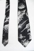 画像2: ヴィヴィアンウエストウッド MAN 中古 / アンモナイトptネクタイ  黒  H-25-10-19-113-gd-OD-ZH (2)