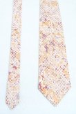 画像2: ヴィヴィアンウエストウッド MAN 中古 / フラワーレースネクタイ  白ｘ黄色  H-25-10-19-118-gd-OD-ZH (2)