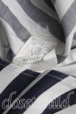 画像5: ヴィヴィアンウエストウッド MAN 中古 / ストライプWポケットシャツ 48（メンズL相当） 紺ｘ白  H-25-10-19-012-bl-OD-ZH (5)
