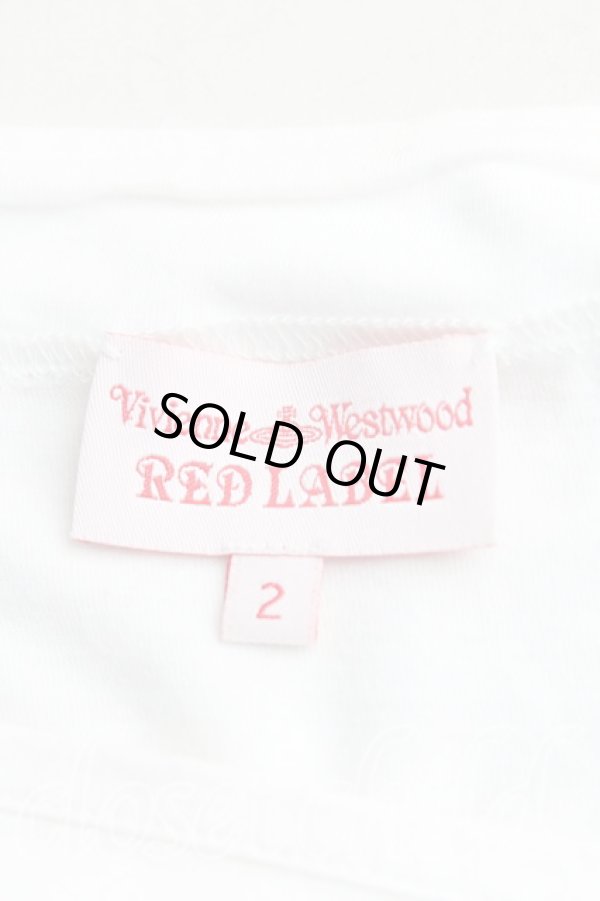 画像3: ヴィヴィアンウエストウッド 中古 / テディオーブオーバーサイズTシャツ 2(9号) 白  H-25-10-26-021-to-OD-ZH (3)