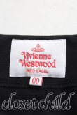画像3: ヴィヴィアンウエストウッド 中古 / 単色オーブ刺繍半袖カットソー 00(ワンサイズ) 黒  H-25-10-26-022-to-OD-ZH (3)