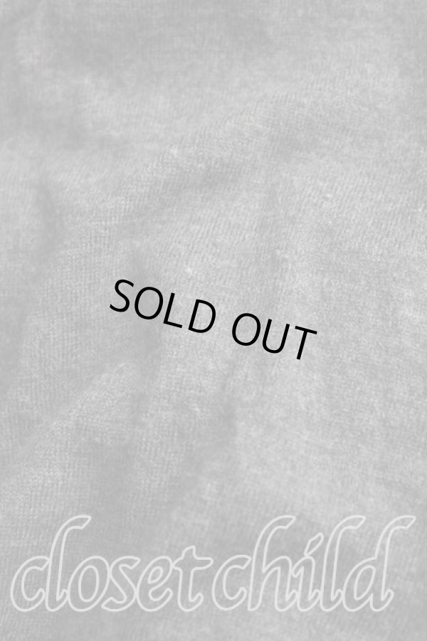 画像7: ヴィヴィアンウエストウッド 中古 / 単色オーブ刺繍カーディガン 2（9号相当） 灰  H-25-10-26-024-to-OD-ZH (7)