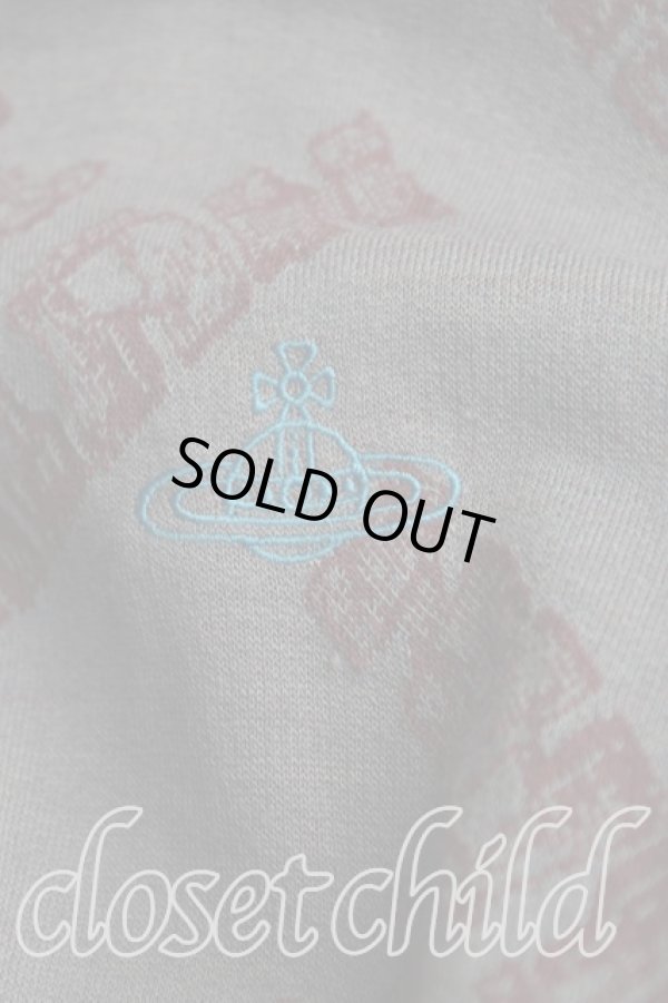 画像6: ヴィヴィアンウエストウッド MAN 中古 / ロゴ総柄ポロカットソー XL 灰  H-25-10-26-026-to-OD-ZH (6)