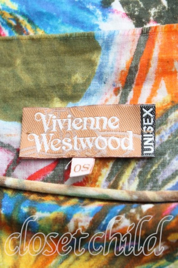 画像3: ヴィヴィアンウエストウッド 中古 / ENDANGEREDスクエアカットソー FREE マルチ  H-25-10-26-027-to-OD-ZH (3)