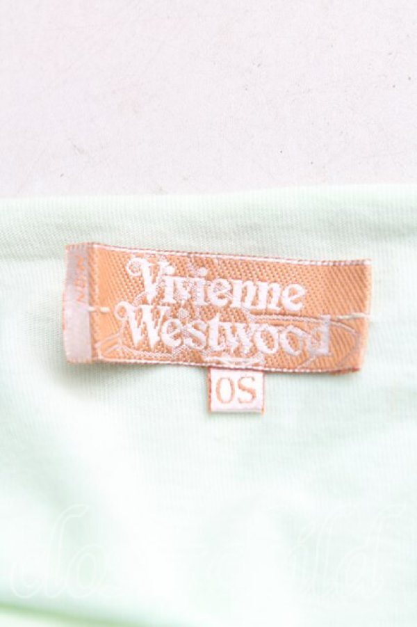 画像3: ヴィヴィアンウエストウッド 中古 / ALL FOR ONEスクエアTシャツ OS ライム  H-25-10-26-029-to-OD-ZH (3)