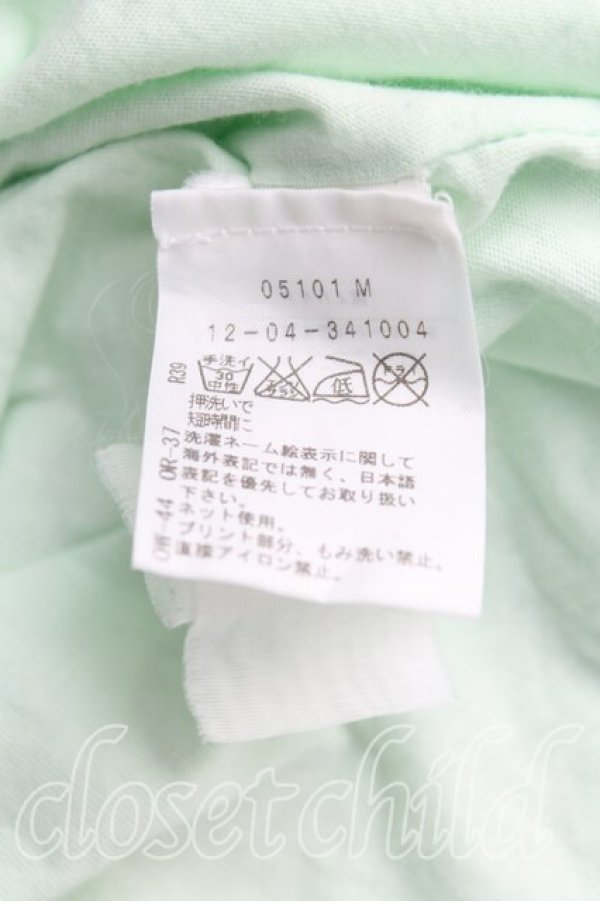 画像4: ヴィヴィアンウエストウッド 中古 / ALL FOR ONEスクエアTシャツ OS ライム  H-25-10-26-029-to-OD-ZH (4)