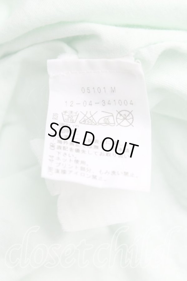画像4: ヴィヴィアンウエストウッド 中古 / ALL FOR ONEスクエアTシャツ OS ライム  H-25-10-26-029-to-OD-ZH (4)